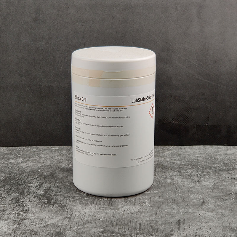 Silica Gel, with indicator, desiccant (blue to pink) Labchem Catalog