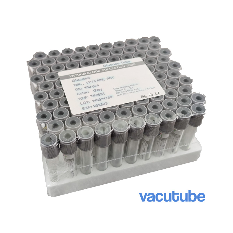 Sodium Fluoride Blood Collection Tube, Grey - Labchem Catalog