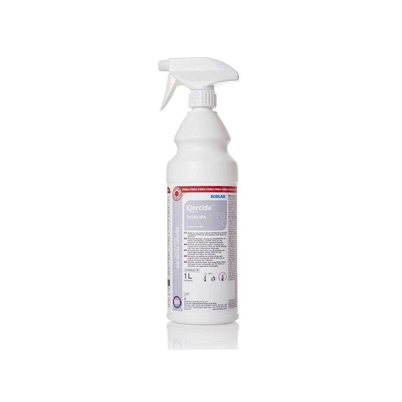 Sterile IPA, KLERCIDE 7/30, for cleanroom cleaning - Labchem Catalog